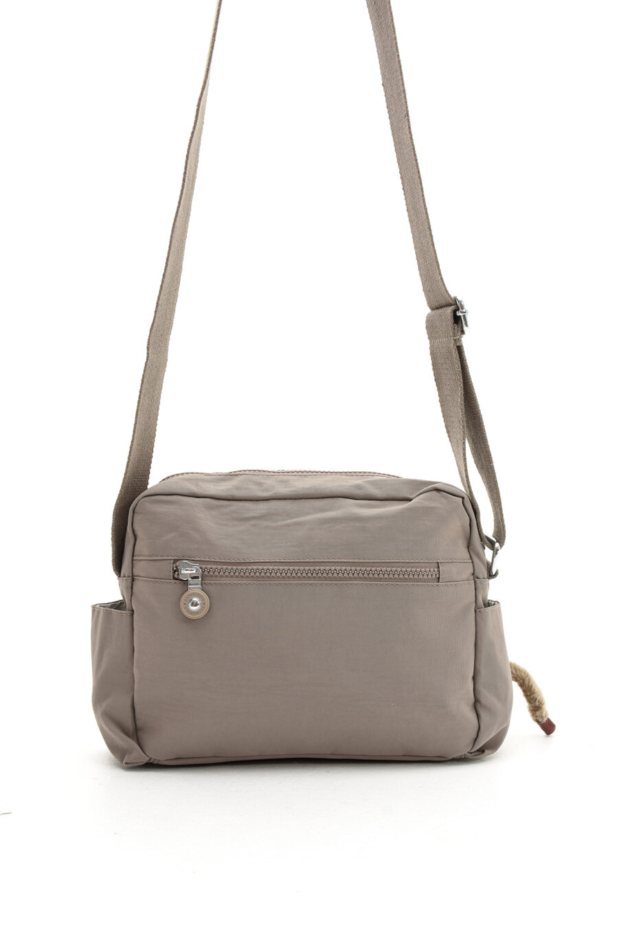 back view of the Sanmorris bag featuring multiple pockets for organized storage of essentials.