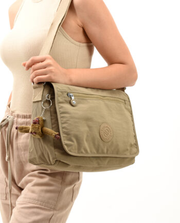 Sanmorris stylish and functional crossbody bag featuring adjustable straps and multiple compartments for organization